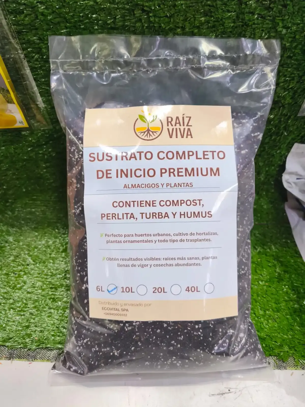 Sustrato Raíz Viva